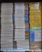 A large quantity of library production music CD's to include Bruton Music BCC1 - Bcc42 Brr and Bro