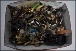 A large collection of vintage 20th century watches to include Sekonda, Talis, Digital, novelty and