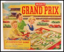 VINTAGE MERIT ' GRAND PRIX ' RACING BOARD GAME