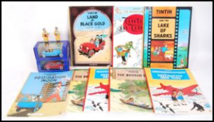 TINTIN BOOKS & DIECAST MODEL CARS