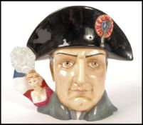 A Royal Doulton large character jug limited edition Napoleon Bonaparte D7237 0583/1500. Note; from