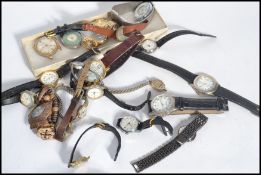 A collection of vintage 20th century watches to include Sekonda , Seiko , etc. Please see images.