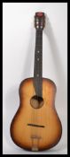 A vintage mid 20th century  Varsity ( J.R. Lafleur ) six string acoustic Guitar mother of pearl
