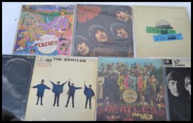 The Beatles Vinyl - A collection of vinyl long play LP record albums pertaining to The Beatles to