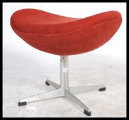 An original Arne Jacobsen. A polished steel and wo