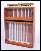 A vintage 20th century advertising point of sale shop display Benson and Hedges cigarette display