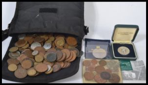 A collection of various United Kingdom / British coins dating from the early 20th century to include
