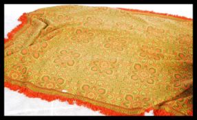 A good mid century vibrant throw complete with the original makers label in excellent condition