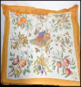 GUCCI, a silk scarf by Vittorio Accornero, with fl
