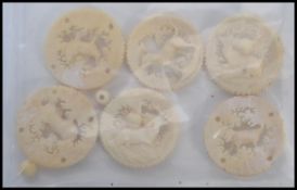 A collection of vintage 20th century costume jewellery to include silver necklaces, beaded