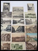 ITALY Postcards. Quantity (700) of vintage Italian. Majority circa WWI. All small size, printed