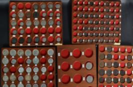 A collection vintage coins dating from the 18th century to include Georgian half crowns ,