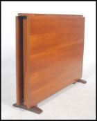 A retro vintage 1960's thin rectangular teak wood