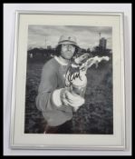 Liam Gallagher / Oasis : a black and white 8x10