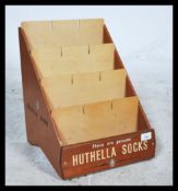 A vintage 20th century counter top advertising haberdashery point of sale display counter