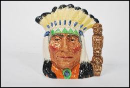 A Royal Doulton Large Character Jug North American