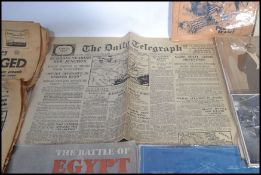 WWII Ephemera; a collection of largely WWII Second