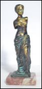 A vintage 20th century Italian bronze figurine of