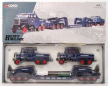 CORGI HEAVY HAULAGE DIECAST MODEL SET