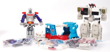 COLLECTION OF VINTAGE HASBRO G1 TRANSFORMERS ACTION FIGURES