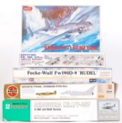 WWII PLASTIC AIRCRAFT / AEROPLANE MODEL KITS