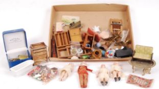 ANTIQUE & VINTAGE DOLLS HOUSE ACCESSORIES