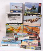 ASSORTED PLASTIC AIRCRAFT MODEL KITS