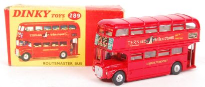 DINKY TOYS 289 ROUTEMASTER BUS DIECAST MODEL