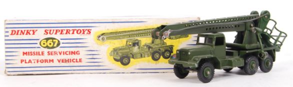 DINKY SUPERTOYS DIECAST MODEL MILITARY MISSILE VEH