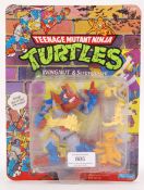 TEENAGE MUTANT NINJA TURTLES CARDED ACTION FIGURE