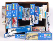 ASSORTED MODEL KITS - REVELL, ITALERI, AIRFIX, SMER ETC