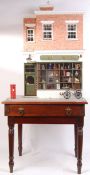 SUPERB VICTORIAN STYLE DOLLS HOUSE ANTIQUE SHOP - HIGHLY DETAILED