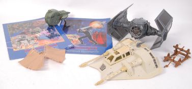 ASSORTED VINTAGE KENNER / PALITOY STAR WARS VEHICLES