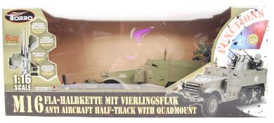 TORRO 1:16 SCALE RADIO CONTROLLED ANTI AIRCRAFT VEHICLE