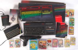SINCLAIR ZX SPECTRUM & ZX SPECTRUM + 2 WITH ACCESSORIES GAMING CONSOLE