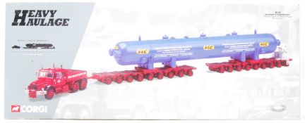 CORGI HEAVY HAULAGE DIECAST MODEL BOXED SET
