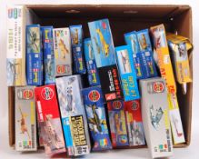 LARGE COLLECTION OF ASSORTED PLASTIC AIRCRAFT MODEL KITS
