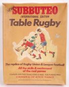 VINTAGE SUBBUTEO INTERNATIONAL EDITION TABLE RUGBY SET