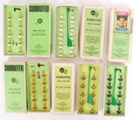 ASSORTED VINTAGE SUBBUTEO FOOTBALL TEAMS