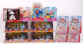 ASSORTED DISNEY ACTION FIGURES; STAR WARS, PLANES ETC