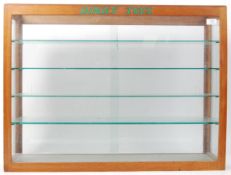 RARE DINKY TOYS SHOP DISPLAY DEALERS GLASS ADVERTISING CABINET