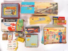 ASSORTED BOXED VINTAGE GAMES & DIECAST BOXES