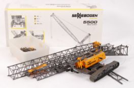 RARE CONRAD SENNEBOGEN DIECAST MODEL CRANE - BOXED