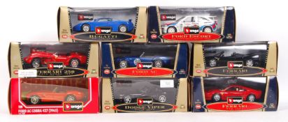 BURAGO 1:24 SCALE PRECISION BOXED DIECAST MODEL CARS