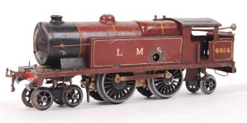 VINTAGE HORNBY 0 GAUGE CLOCKWORK LMS LOCOMOTIVE