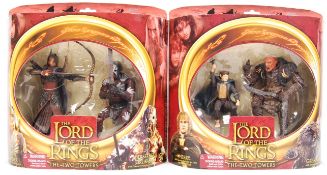 LORD OF THE RINGS THE TWO TOWERS ACTION FIGURE SET