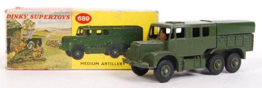 VINTAGE DINKY SUPERTOYS DIECAST MODEL ARTILLERY TR