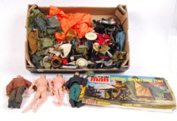 ASSORTED VINTAGE PALITOY ACTION MAN FIGURES & ACCESSORIES