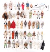 COLLECTION ASSORTED VINTAGE PALITOY / KENNER STAR WARS ACTION FIGURES