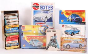 ASSORTED VINTAGE MODEL KITS - AIRFIX, POLISTIL, ET